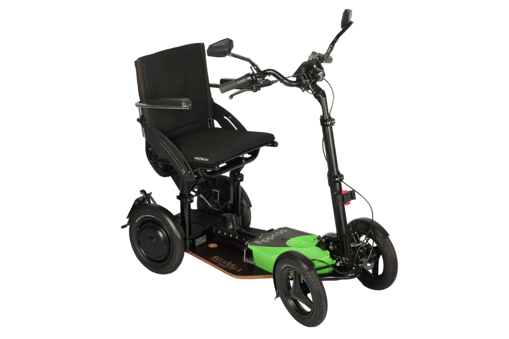 Scuddy Premium QUAD mit ProActiv-Sitz mit Armlehnen